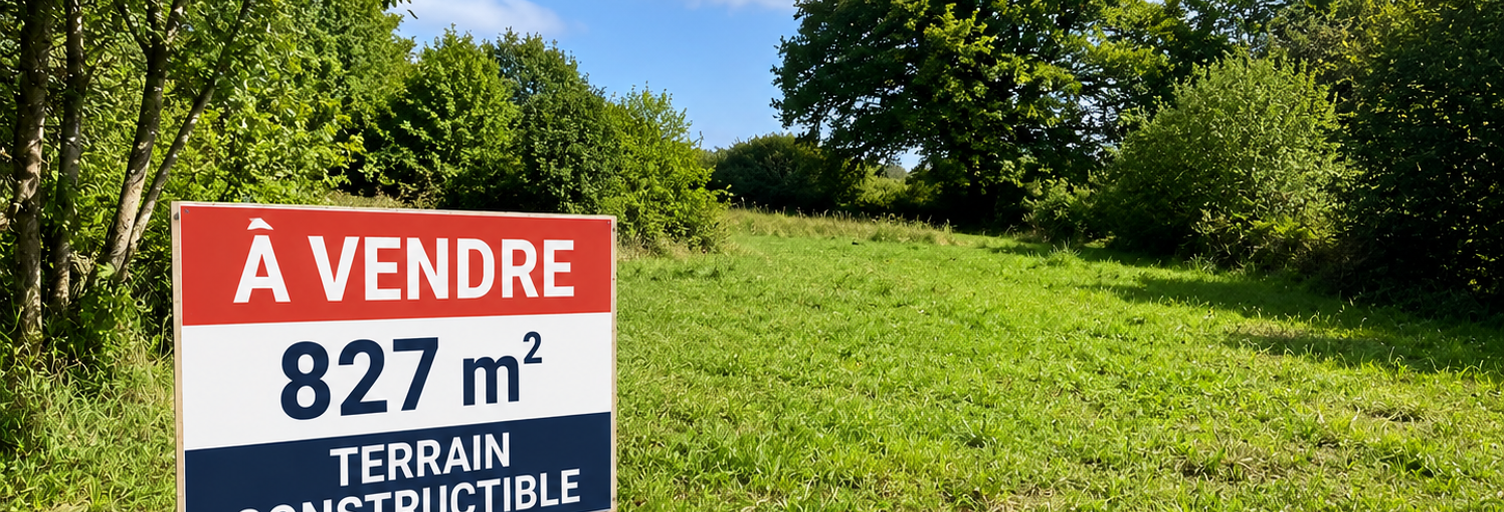 Terrain  827 m² à vendre à Le Cloître-Saint-Thégonnec (29410)