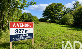Terrain  827 m² à vendre à Le Cloître-Saint-Thégonnec (29410)