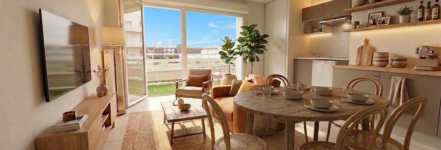 Appartement 2 Pièces 44 m² à vendre à Bègles (33130)