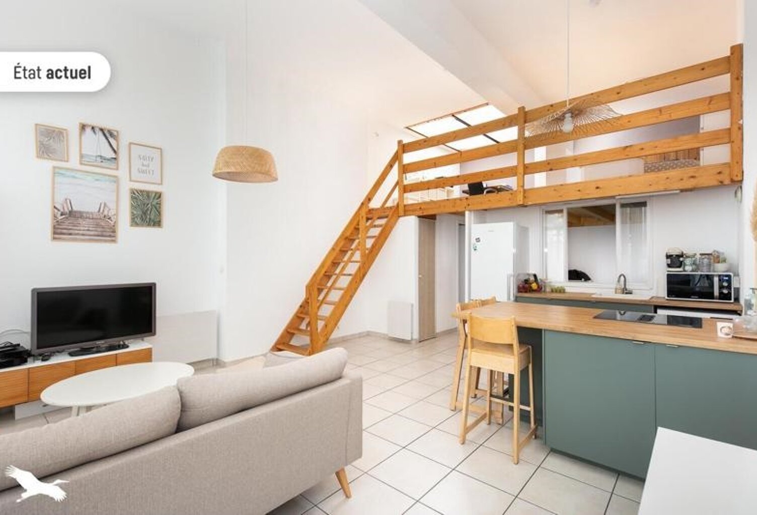 Duplex de 3 pièces principales — photo 1