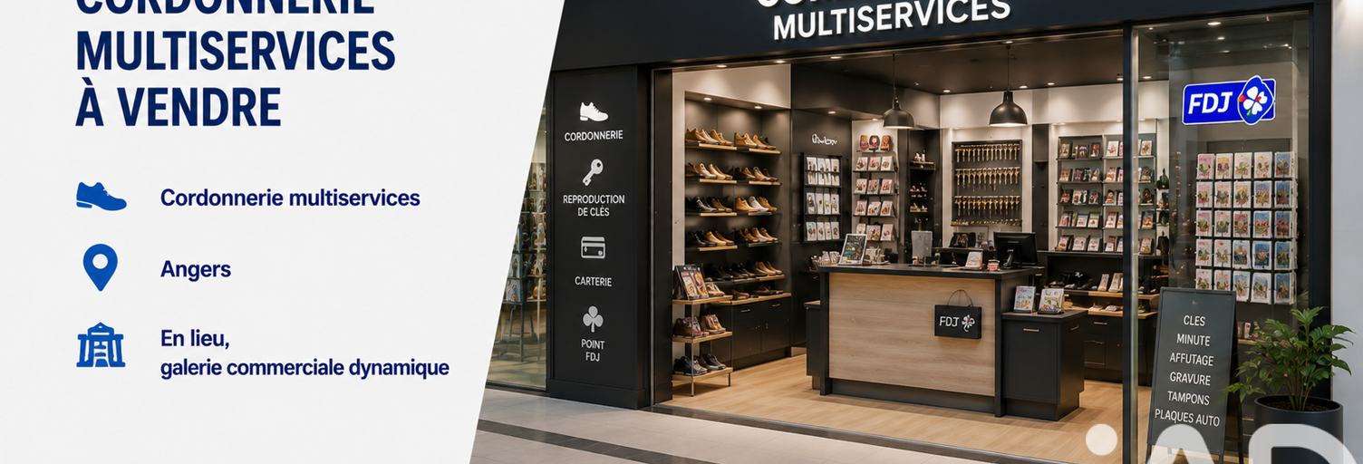 Commerce  70 m² à vendre à Angers (49000)