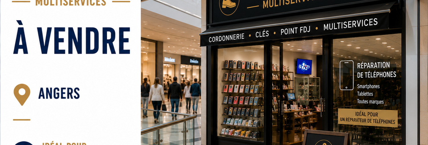 Commerce  70 m² à vendre à Angers (49000)