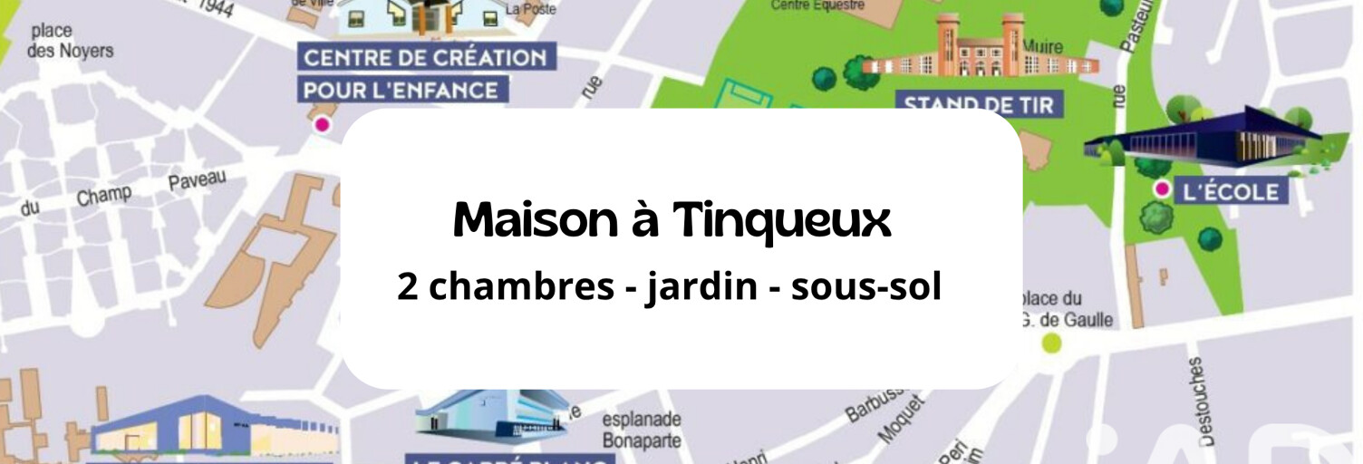 Maison 3 Pièces 63 m² à vendre à Tinqueux (51430)