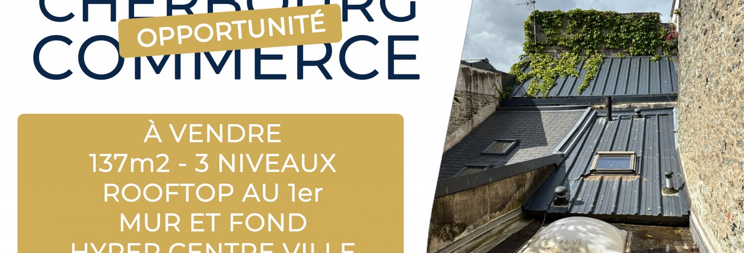Commerce  135 m² à vendre à Cherbourg-en-Cotentin (50100)