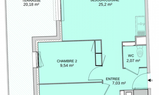 Appartement 3 Pièces 60 m² à vendre à Déville-lès-Rouen (76250)