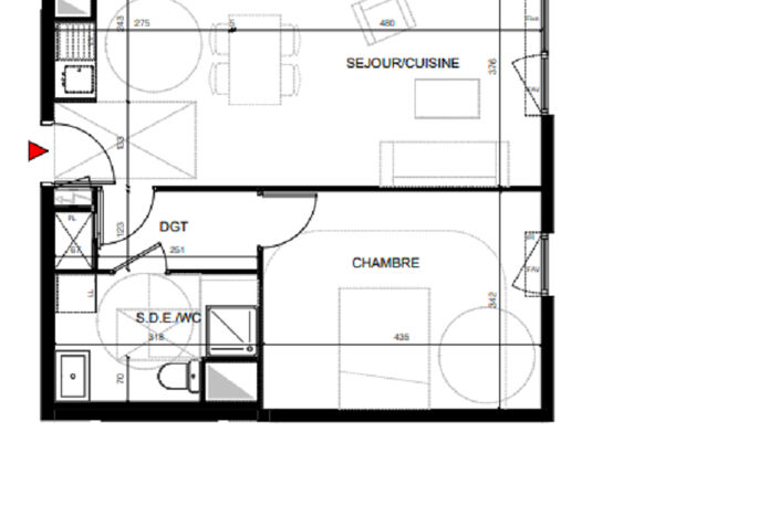 NEUF Noisy Le Sec T2 52m² + pARKING SOUS6SOL — photo 3