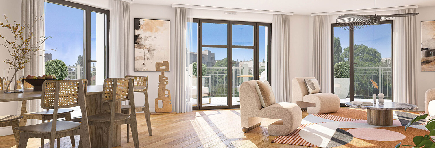 Appartement neuf T1, T2, T3, T4 Pièce 40 à 111 m² à vendre à Saint-Maur-des-Fossés (94100)