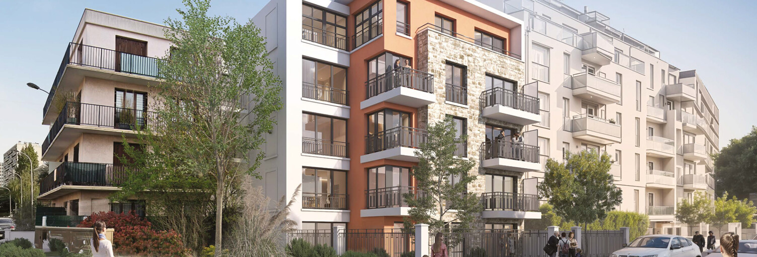 Appartement neuf T1, T2, T3, T4 Pièce 25 à 75 m² à vendre à Rosny-sous-Bois (93110)