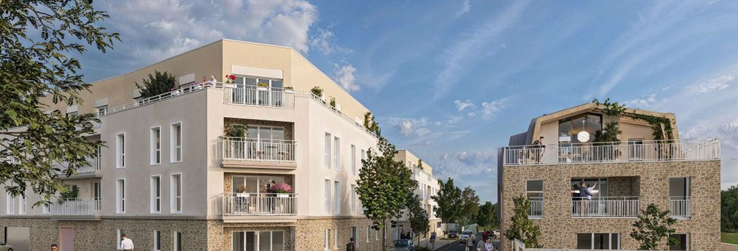 Appartement neuf T1, T2, T3, T4 Pièce 26 à 92 m² à vendre à Pierrelaye (95480)