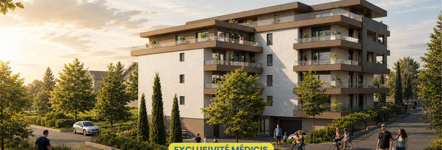 Appartement neuf T1, T2, T3, T4, T5 Pièce 33 à 115 m² à vendre à Thonon-les-Bains (74200)