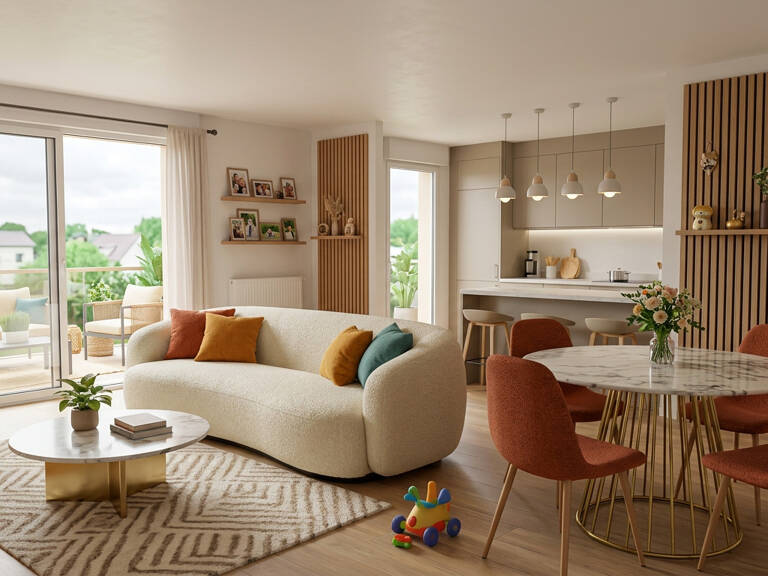 
        Appartement

        (1 à 3 pièces)

        (29 à 57 m²)
       — photo 1