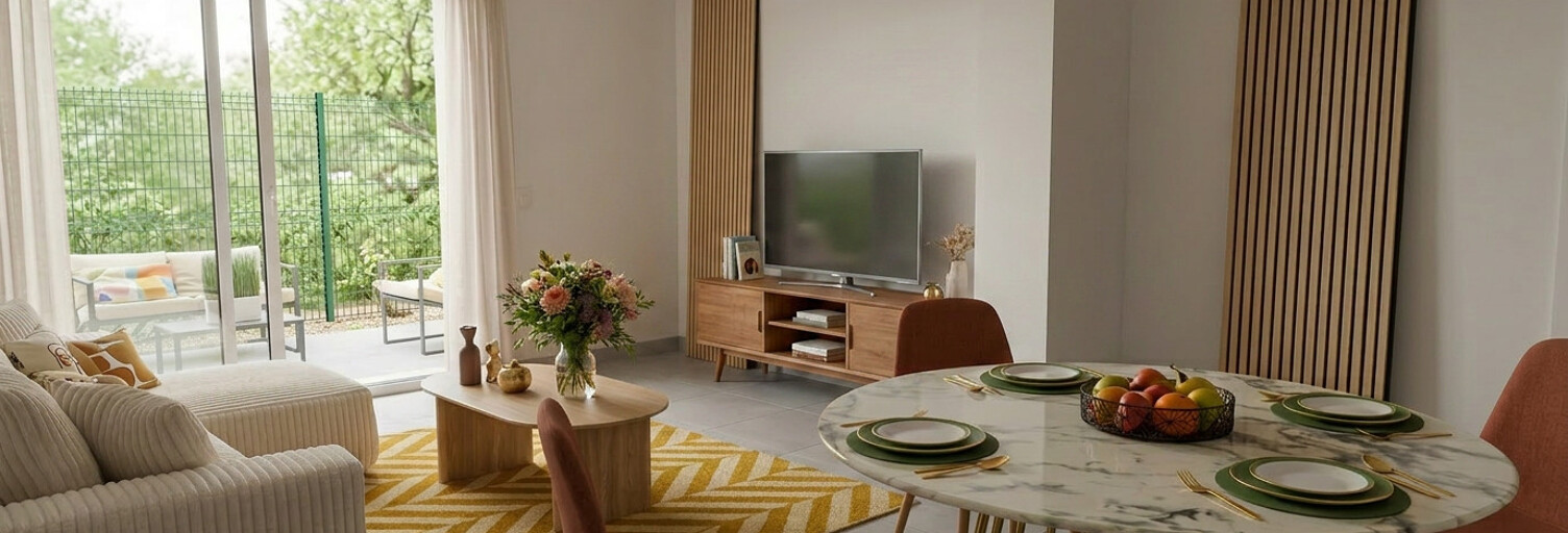 Appartement neuf T2, T3, T4 Pièce 41 à 69 m² à vendre à Mantes-la-Jolie (78200)