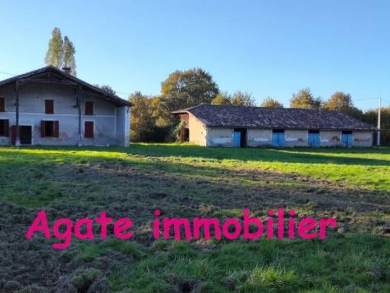 MAISON LANDAISE EN PIERRE ET DEPENDENCES A RENOVER — photo 1