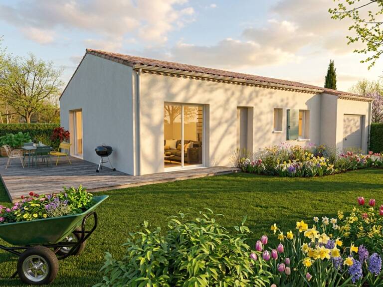 Maison neuve 4 pièces avec jardin et garage – Viviers (07220) — photo 1