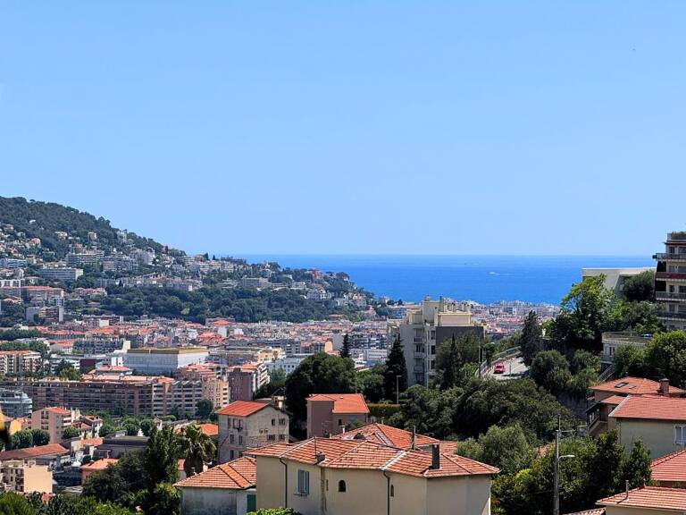 NICE CIMIEZ – 3 PIÈCES AVEC APERÇU MER ET PARKING — photo 1