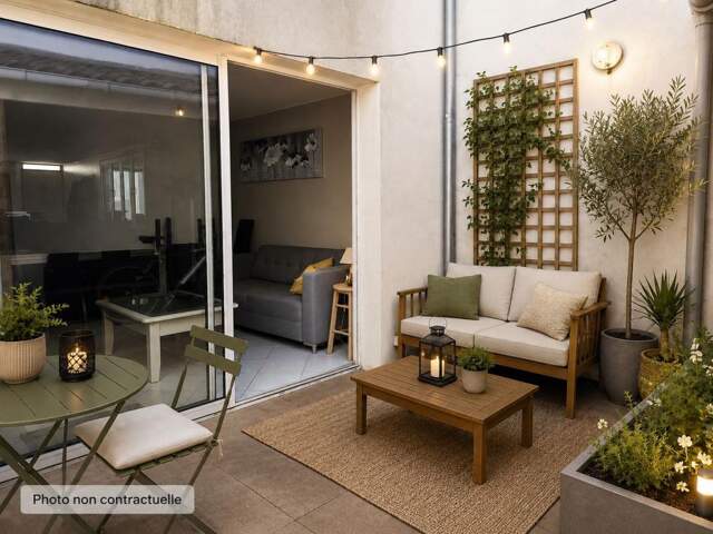 Maison À Vendre Rivedoux-Plage-centre village- 2 chambres-mezzanine-une cour sans vis à vis — photo du bien