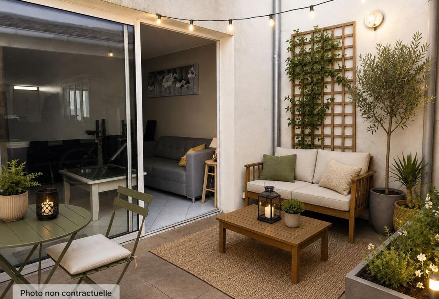 Maison À Vendre Rivedoux-Plage Centre village- 2 chambres-+ 1 mezzanine-une cour sans vis à vis — photo 1