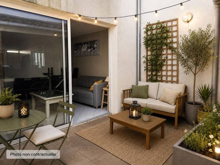 Maison À Vendre Rivedoux-Plage Centre village- 2 chambres-+ 1 mezzanine-une cour sans vis à vis — photo 1