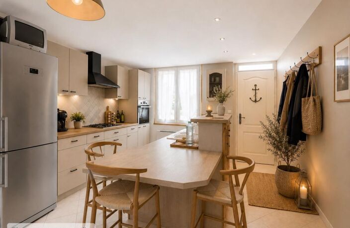 Maison À Vendre Rivedoux-Plage Centre village- 2 chambres-+ 1 mezzanine-une cour sans vis à vis — photo 4