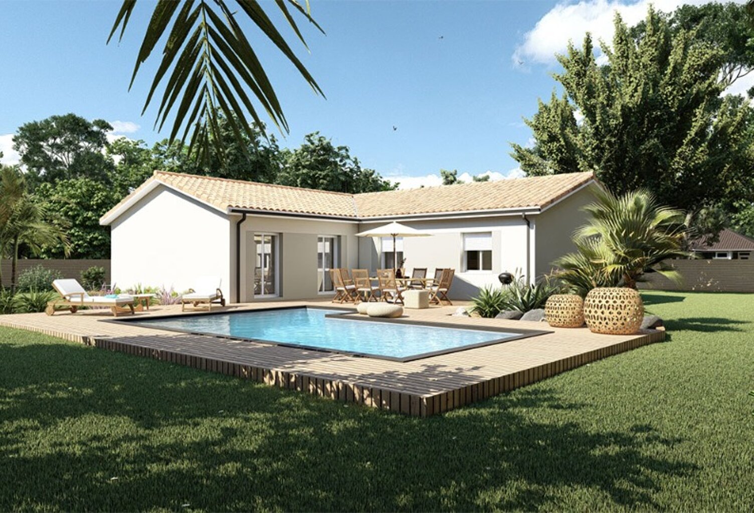 Maison à construire à Lugos (33830) — photo 1