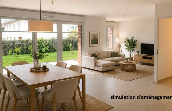 Grand T2/T3 de 67 m² avec jardin et terrasse – Proximité commerces - PONT L'EVEQUE (14) — photo 3