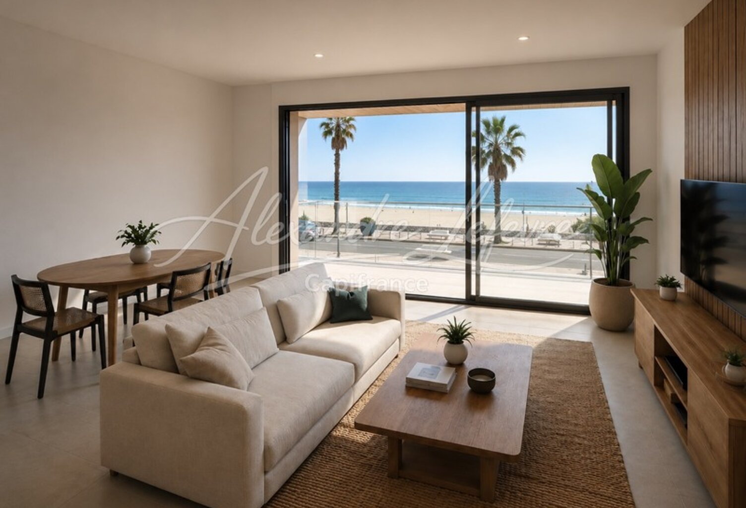 Canet-en-Roussillon – Appartement 3 pièces en première ligne avec deux terrasses et vue mer exceptionnelle (lot 101) — photo 1