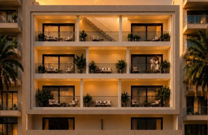 Canet-en-Roussillon – Appartement 3 pièces en première ligne avec deux terrasses et vue mer exceptionnelle (lot 101) — photo 2