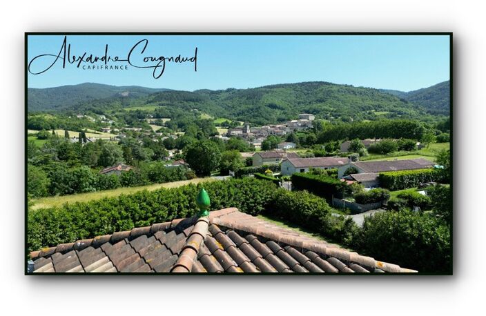 A vendre Escoussens (81) - Maison de caractère 180 m² – 4 chambres - Vue Montagne Noire – Terrain 2 725 m² — photo 2