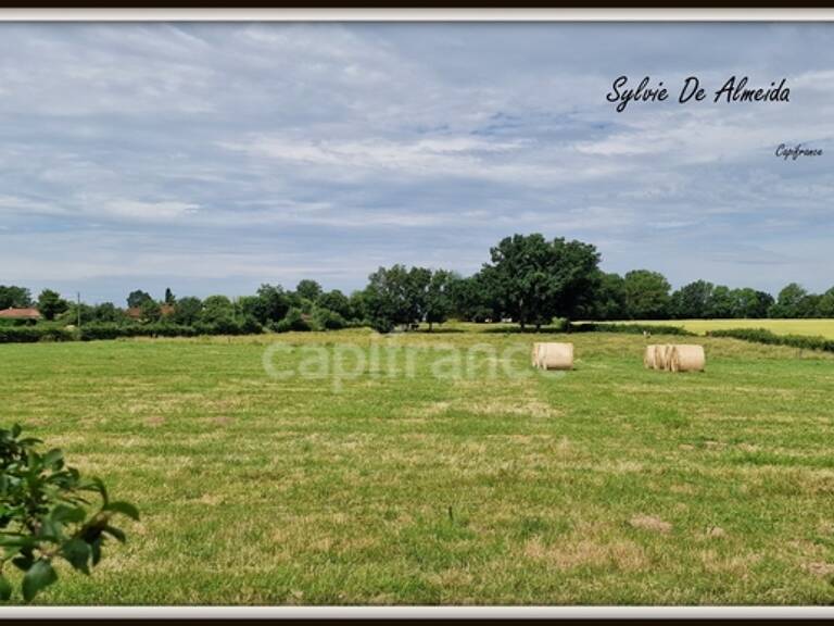 Parcelle de Terrain à bâtir, à vendre, hors lotissement de 2 493,00 m² BEREZIAT (01) plat, calme, campagne — photo 1