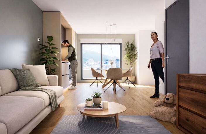 Appartement à vendre 2 pièces attique ANNEMASSE (74) — photo 3