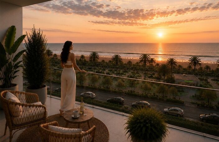 Canet-en-Roussillon – Rooftop d’exception en première ligne avec vue mer, piscine privée et 160 m² de rooftop — photo 2