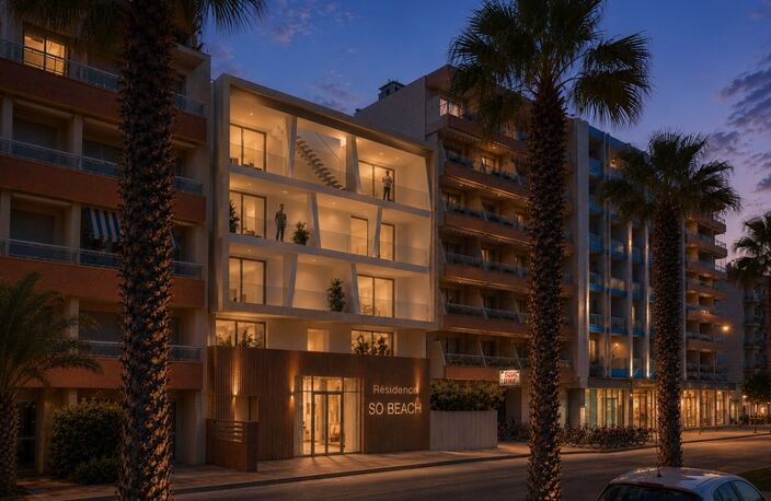 Canet-en-Roussillon – Rooftop d’exception en première ligne avec vue mer, piscine privée et 160 m² de rooftop — photo 3