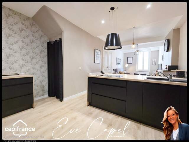 Maison à vendre 4 pièces PEZENAS (34), Coeur Historique proche place de la République - Entièrement rénovée + Garage en location — photo du bien