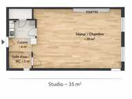 Studio 35 m² à Lunel – Fort potentiel à personnaliser — photo 4