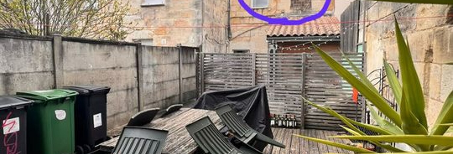 Appartement 1 Pièce 21 m² à louer à Bordeaux (33000)