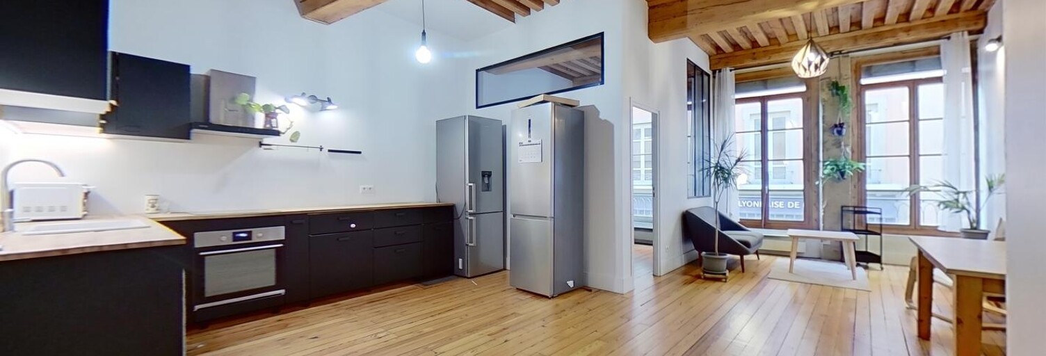 Appartement 2 Pièces 67 m² à louer à Lyon 1 (69001)