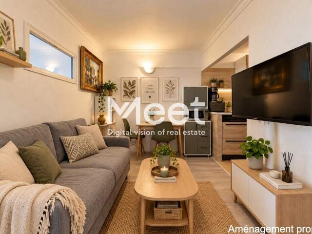 APPARTEMENT 2 PIÈCES - 30,57 m² - PARKING - CAVE - VUE DÉGAGÉE — photo du bien