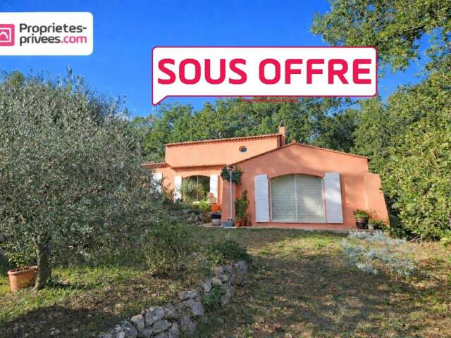 VILLA 3 PIECES 120 m2 SUR UN MAGNIFIQUE TERRAIN ARBORE DE 2500 M2 — photo du bien