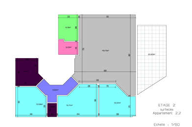 Appartement 4 pièces 195000 €