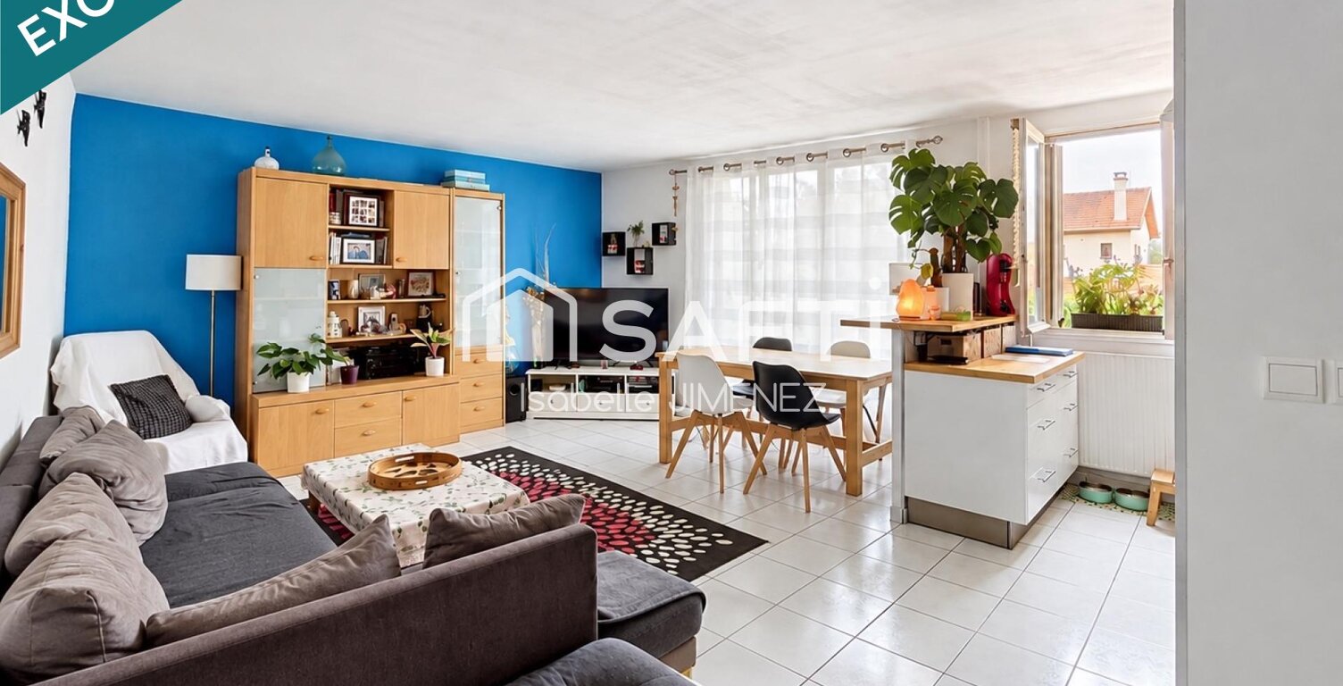 Appartement traversant 3 pièces  66 m²  Lumineux, calme et sans vis-à-vis — photo 1