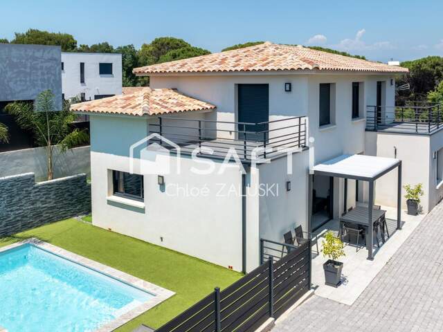 Maison contemporaine, 4 chambres, piscine, calme — photo du bien