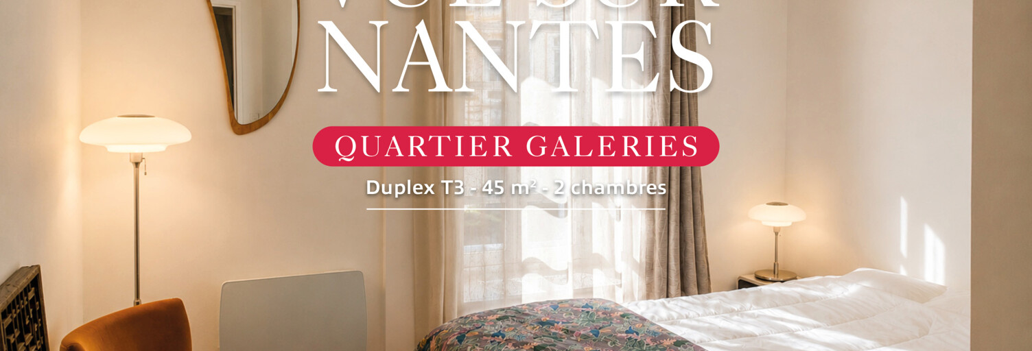 Appartement 3 Pièces 45 m² à vendre à Nantes (44000)