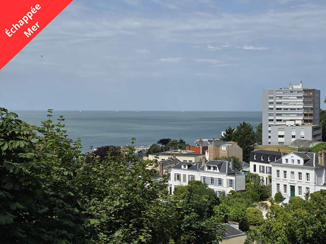 Appartement à vendre - Le Havre - 71 m² - 2 chambres - Ascenseur - Garage DPE A — photo du bien