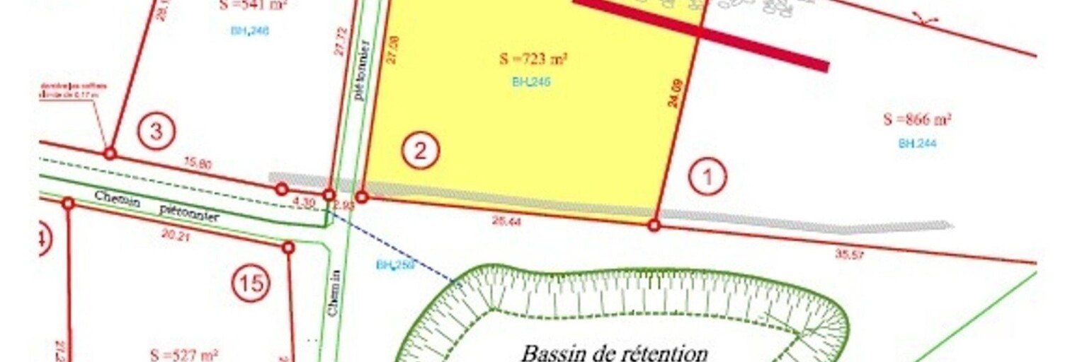 Terrain  723 m² à vendre à Le Puy-en-Velay (43000)