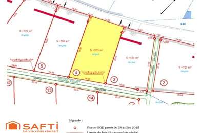Terrain  53900 €