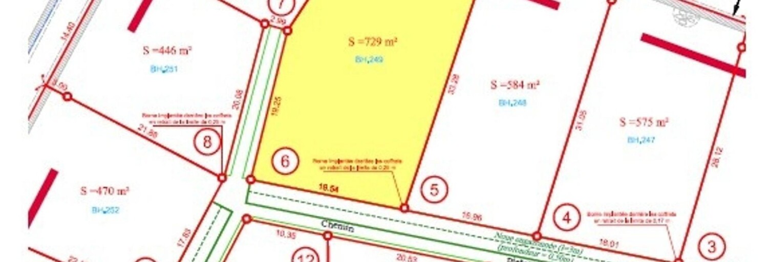 Terrain  729 m² à vendre à Le Puy-en-Velay (43000)