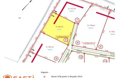 Terrain  46500 €