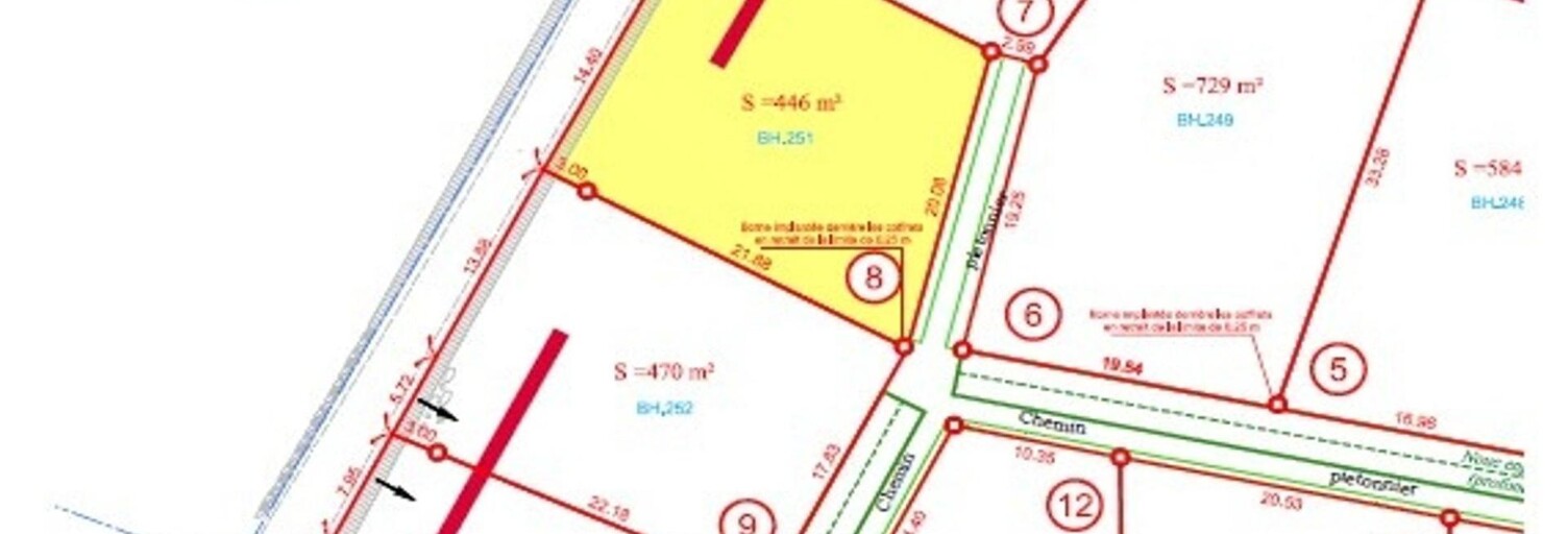 Terrain  446 m² à vendre à Le Puy-en-Velay (43000)