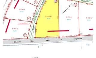 Terrain  776 m² à vendre à Le Puy-en-Velay (43000)