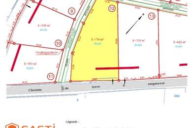 Terrain  80900 €